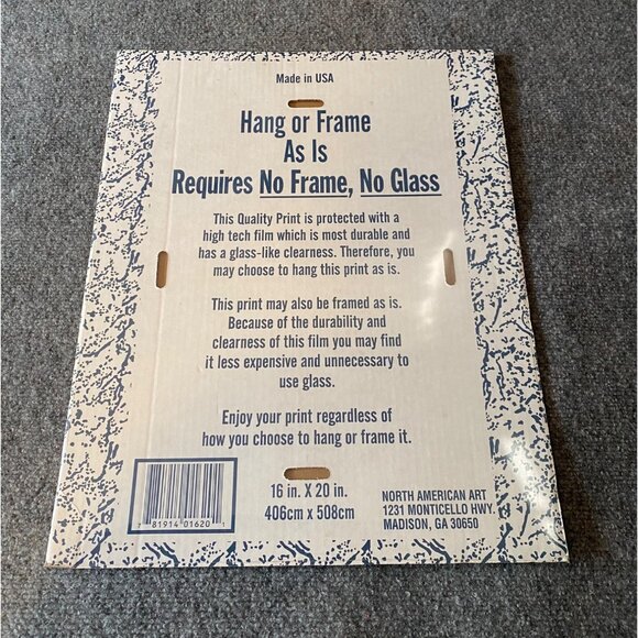 Floral Art Print By Karen Warren 16"‎ X 20" Hang Or Frame As Is botanical - Picture 6 of 7